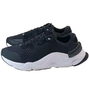 Sorel Kinetic RNEGD Sneakers Womens 9 Black White Lace Athletic NL4145-010